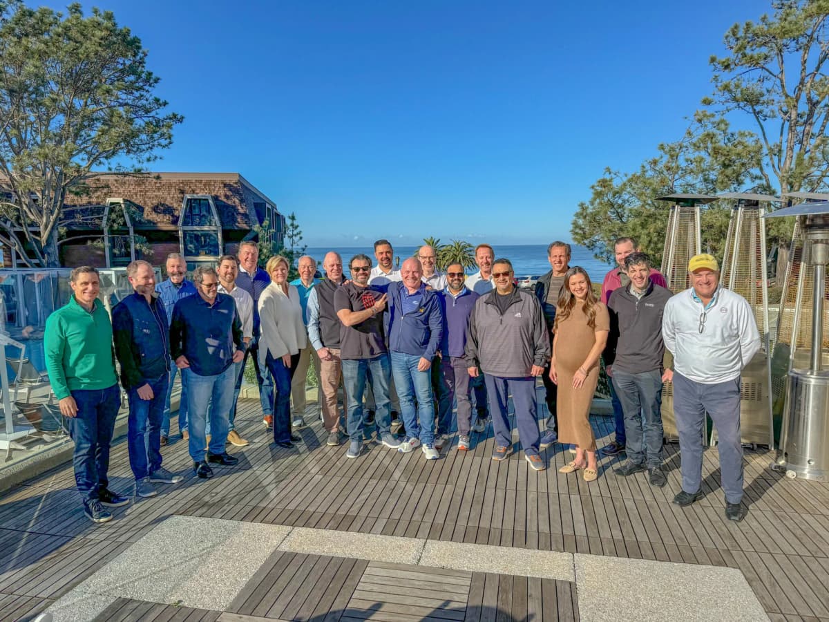 Healthcare leaders at conference