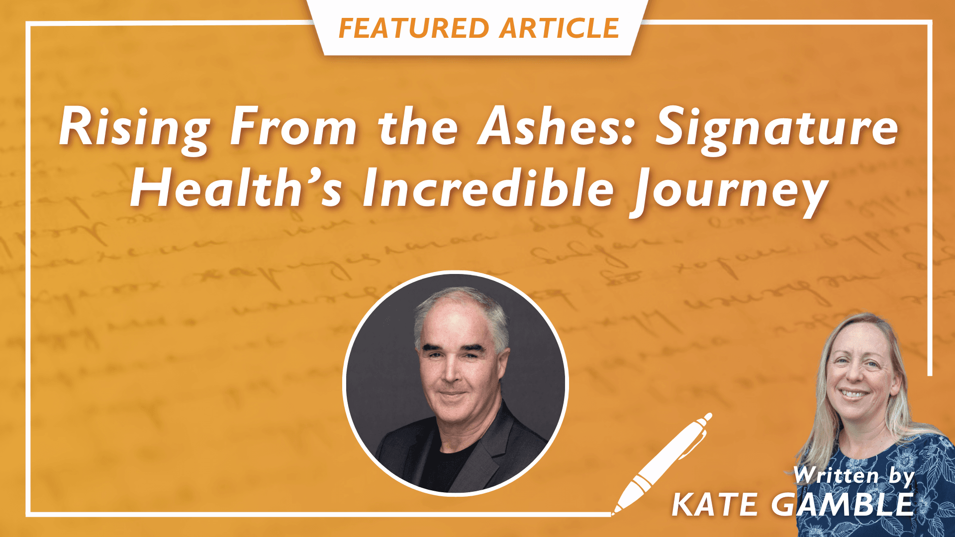 “Crisp, Clear Focus”: CIO Joe Diver on Signature Healthcare's Journey to Rebuild and Regroup