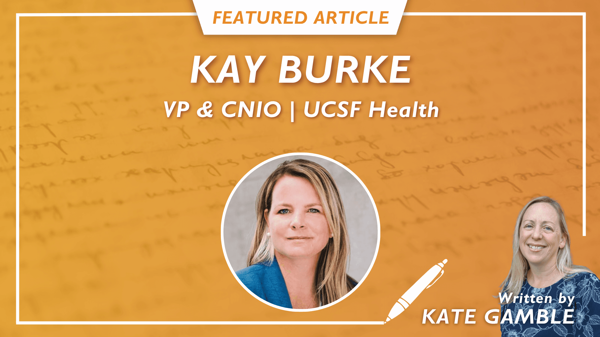 CNIO Kay Burke On Never-Ending Roadmaps, Reimagined EHR Training and the Demystification of AI