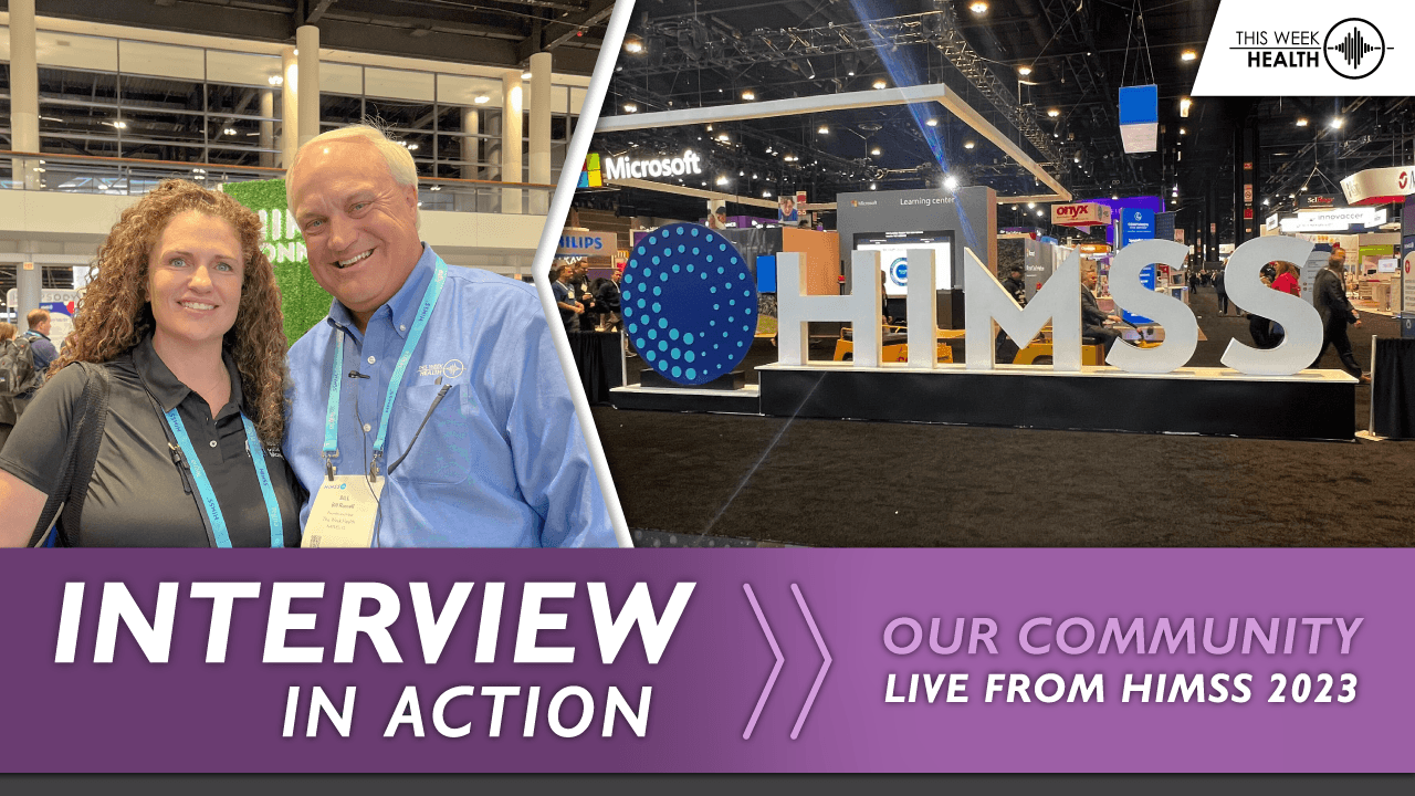 Interview in Action @ HIMSS '23 - Karla Christopher, Health Data Movers