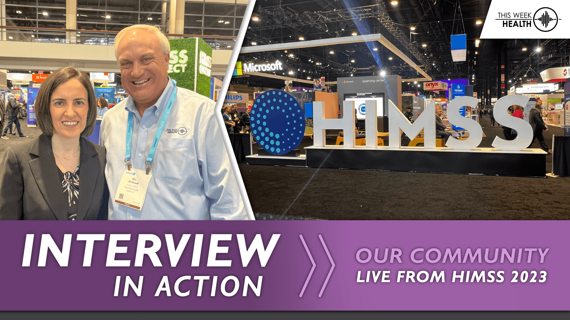 Interview in Action @ HIMSS '23 - Margaret Lozovatsky, MD, SVP, CHIO, Novant Health