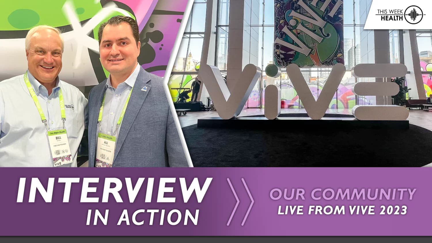 Interview in Action @ ViVE '23 - Ali Rahimi, MD, CEO & Founder, ALYKA Health Technologies