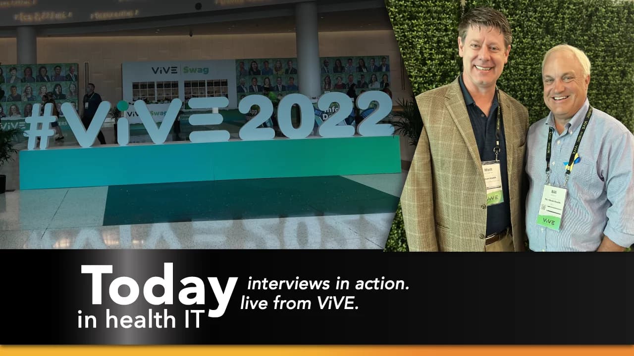 Interview in Action from VIVE with Matt Sullivan of Atrium Health