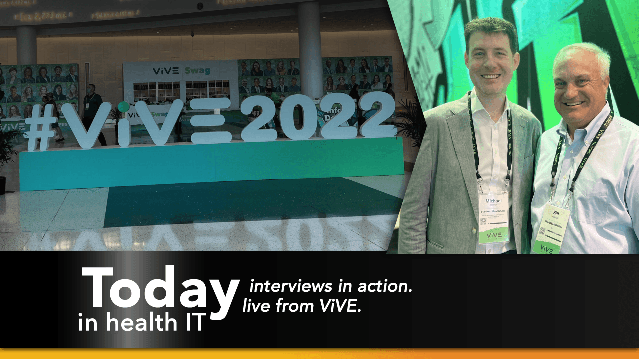Interview in Action from VIVE Featuring Michael Pfeffer with Stanford Medicine
