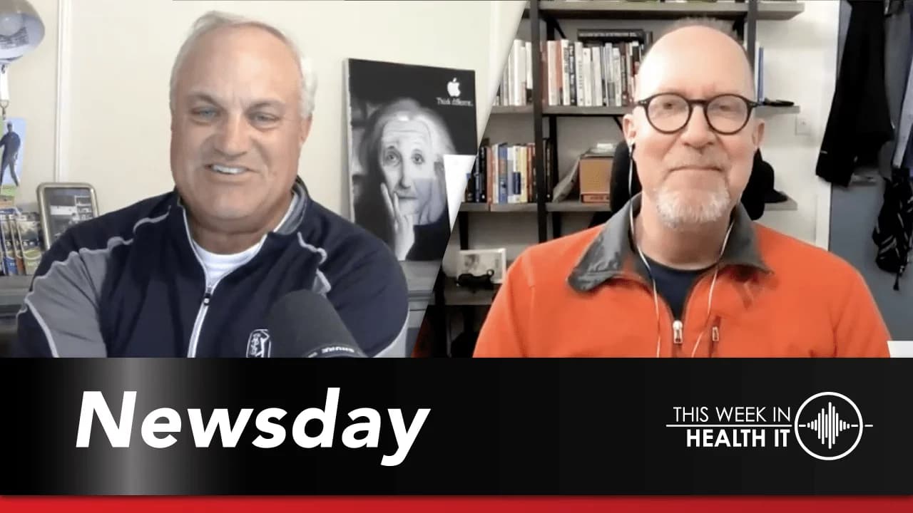 Newsday - Security Events, HCA/Google, and Waiting Room of the Future