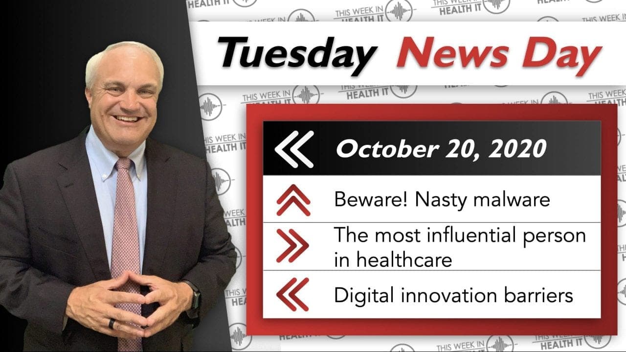 News Day - Microsoft vs Russian Botnet in CyberWar and The Promise of Mobility in Healthcare
