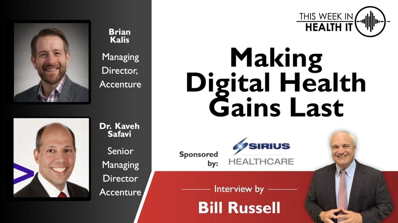 Making Digital Health Gains Last with Accenture Health