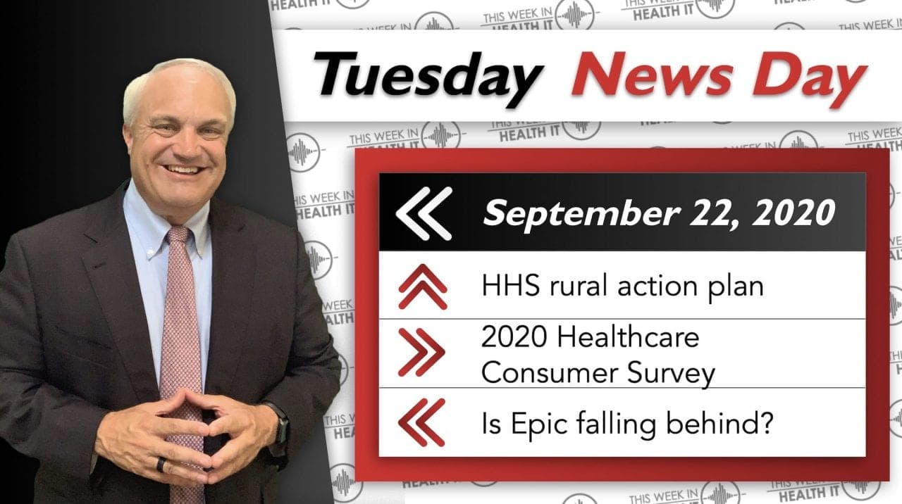 News Day - 2020 Consumer Survey, HIPAA mHealth Resources, Hospital at Home