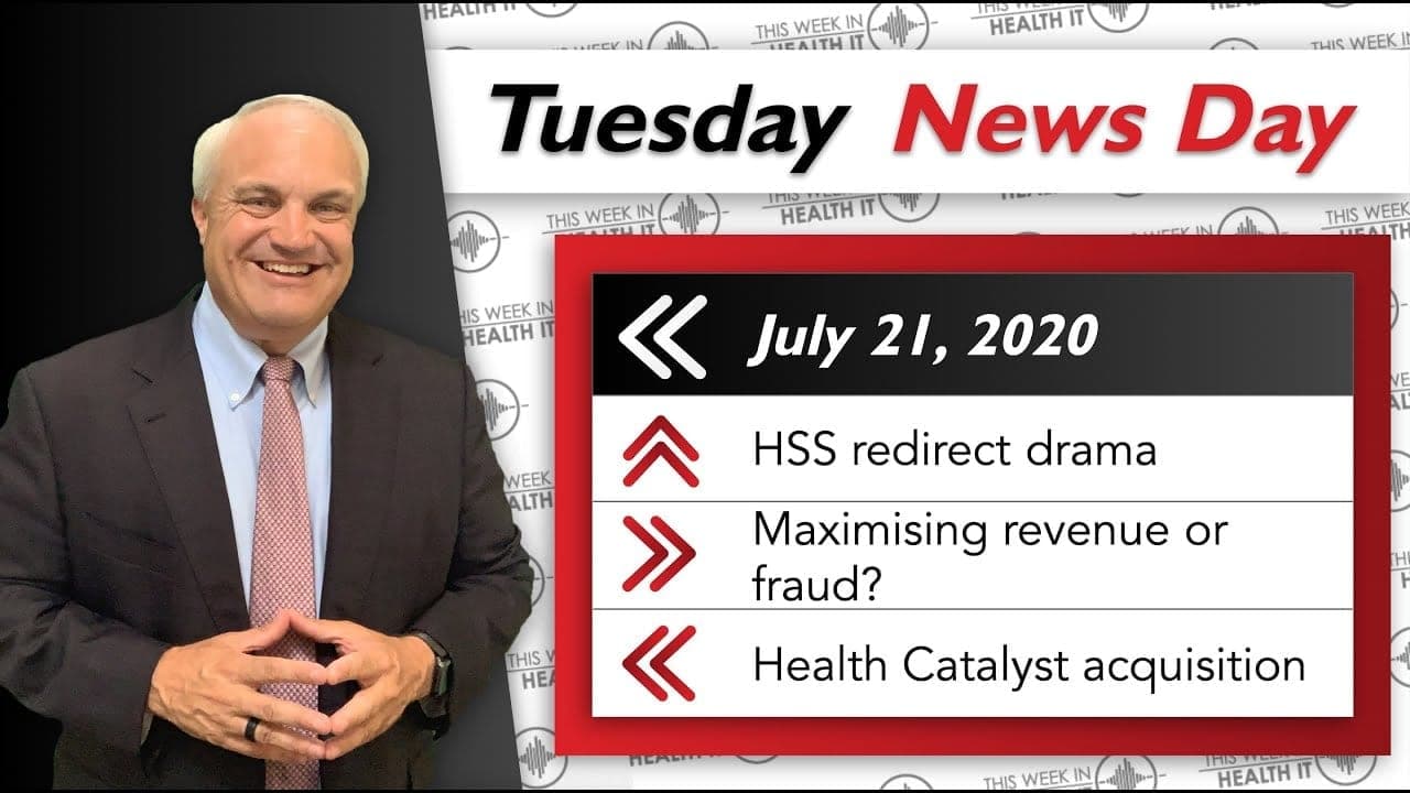 News Day - HHS Redirect Sends Twitter into a Tizzy