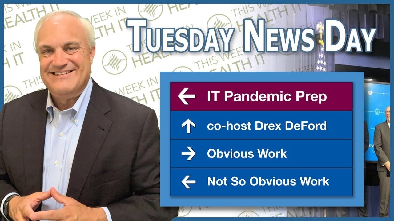 News Day – Drex and I discuss Trump, HIMSS, and Epic