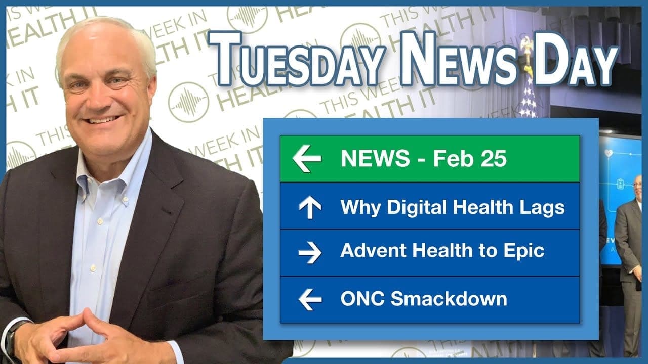 News Day – Why Digital Health Lags, and Dr. Rucker Sounds Off