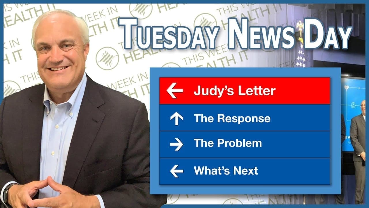 News Day – Judy’s Letter