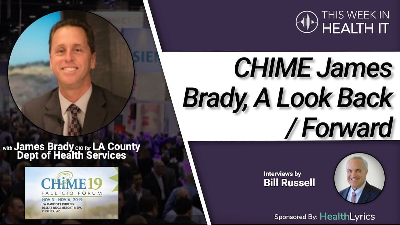 CHIME James Brady, A Look Back / Forward