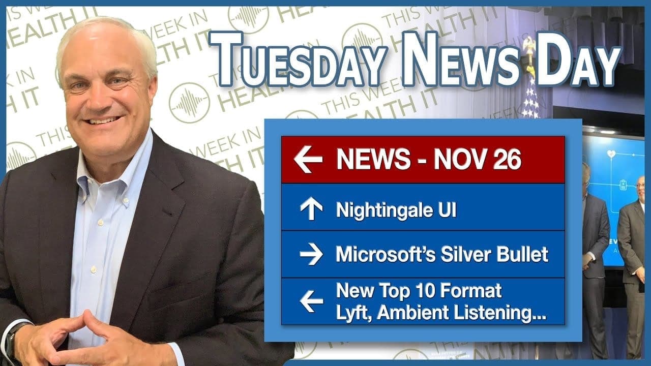 News Day – Google’s Health Record UI, Microsoft’s Strong Play
