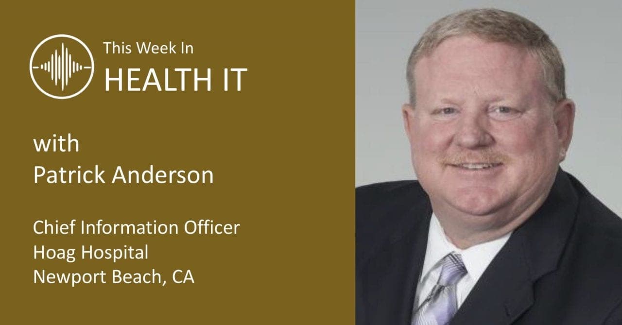 Patrick Anderson on a Cerner Pilot by 2020 for VA and the CIO Playbook