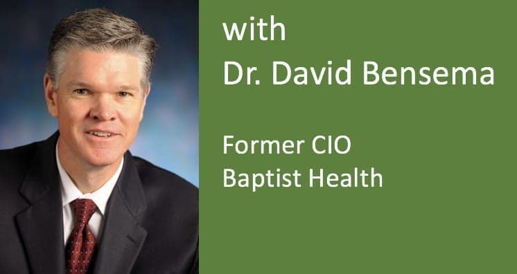 David Bensema on Role of EHR and Government in Innovation and Google Glass in Healthcare