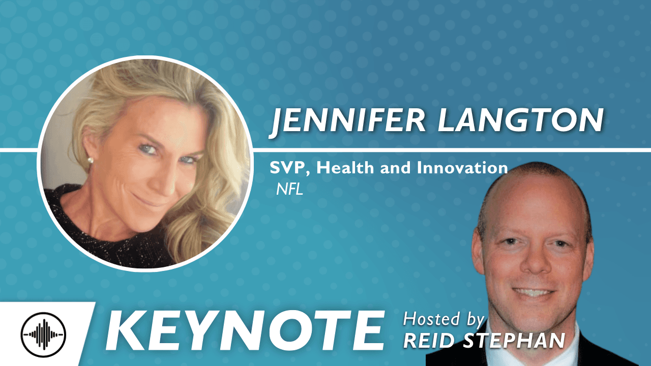 Keynote: NFL's Digital Athlete Project, Change Champions, and Health Insights with Jennifer Langton