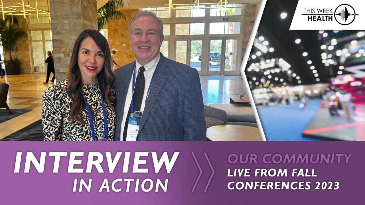 Interview in Action @ CHIME '23 - William Wilson, VP & CTO, Stanford Children's Health