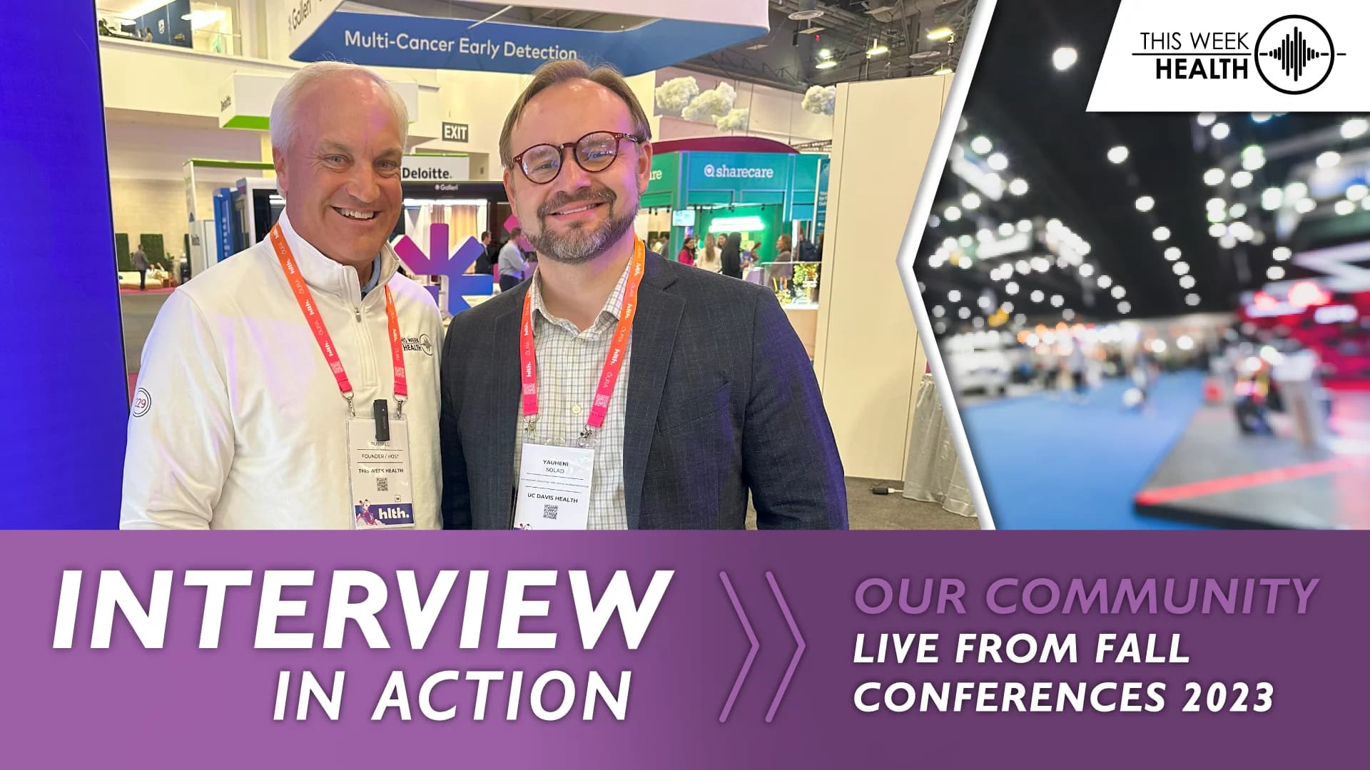 Interview in Action @ HLTH '23 - Yauheni Solad, MD, CMIO of Digital Health, UC Davis Health
