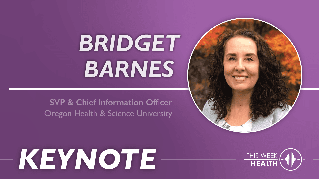 Keynote: Virtual ICUs, Wellness Sprints, and The AI Revolution in Medicine with Bridget Barnes