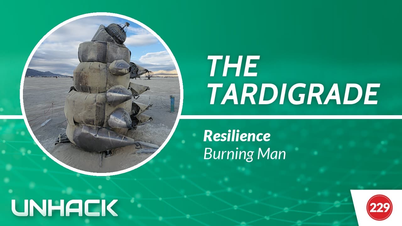 Burning Man and the Tardigrade: When the Bad Thing Happens | Unhack the Podcast with Sarah Richardson